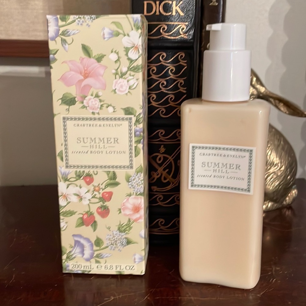 Crabtree & Evelyn Summer Hill Body Lotion NIB Retired